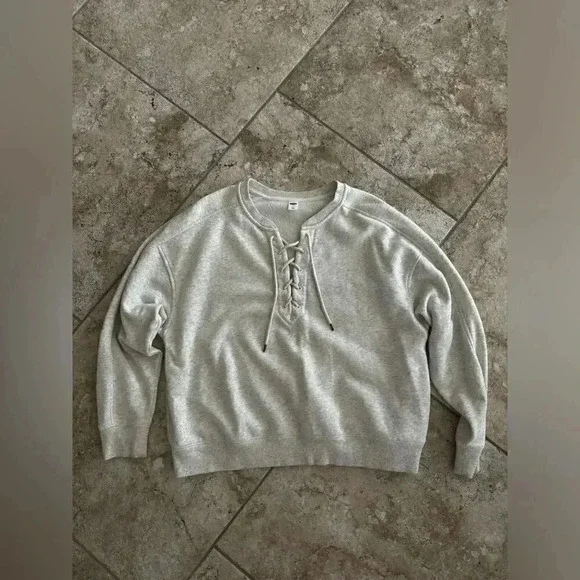 Lace up 3/4 pullover medium / G21 - Picture 1 of 3